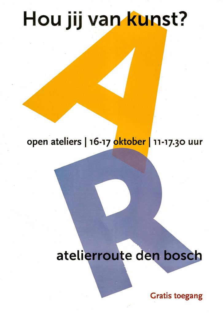 affiche atelierroute 2021 's-Hertogenbosch